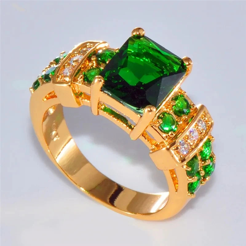 Vintage Zircon Ring – Classic Charm Party & Gift Ring
