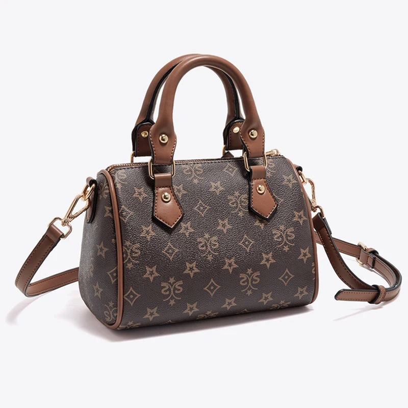 FOXER Vintage Pillow Shoulder Bag for Women – Large Fashion Crossbody Handbag