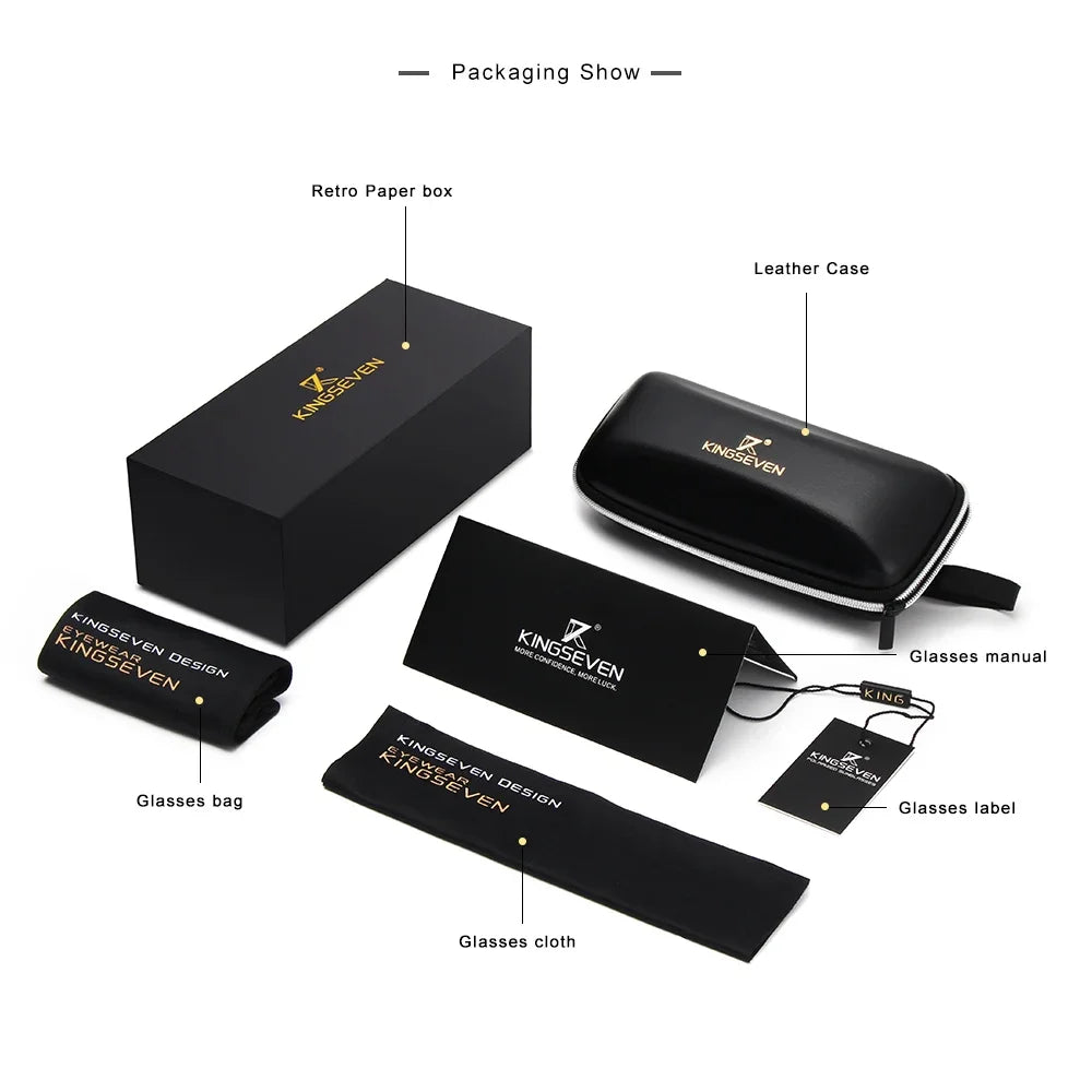 KINGSEVEN Élite – Luxury Polarized UV Sunglasses