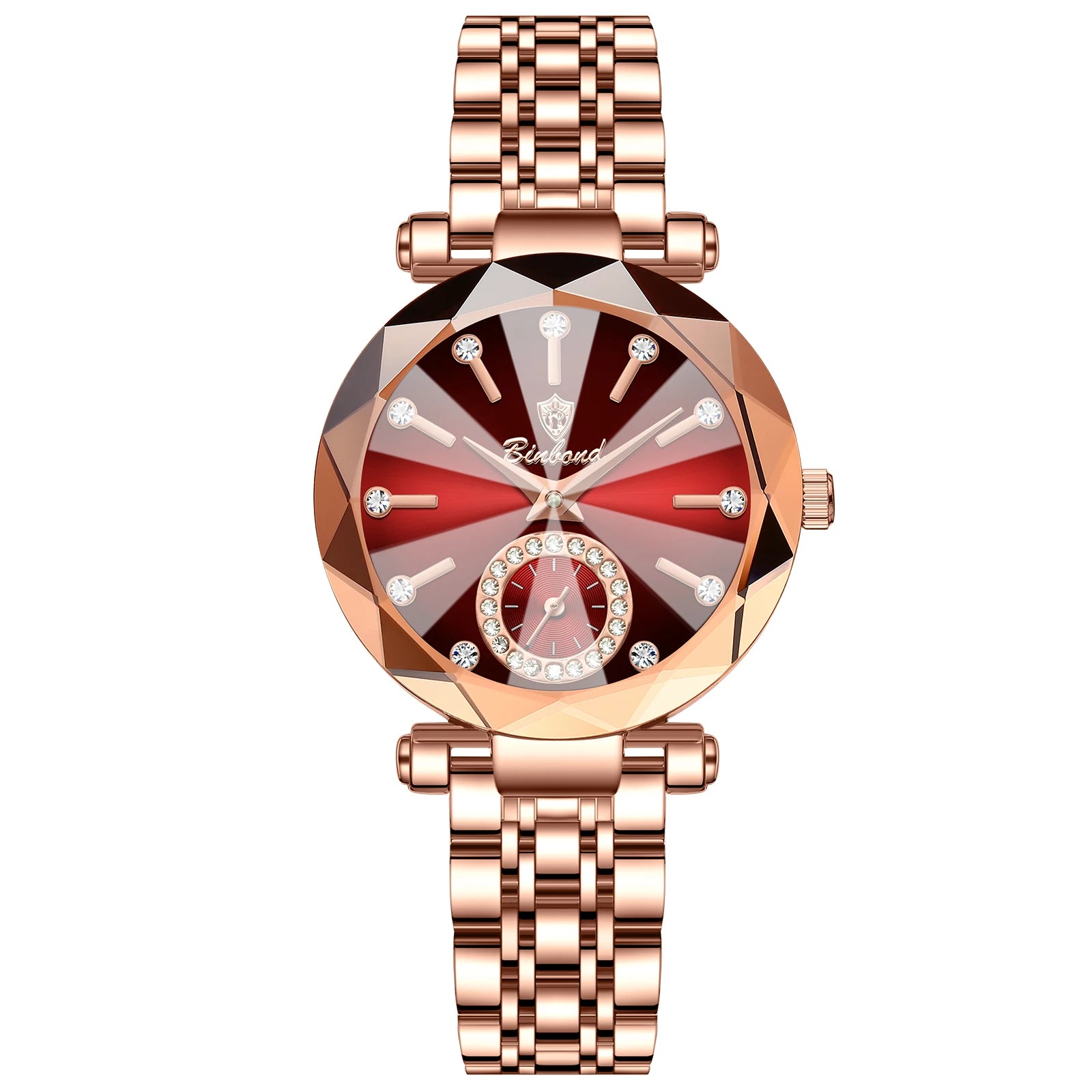 BINBOND Rose – Elegant Waterproof Ladies Quartz Watch