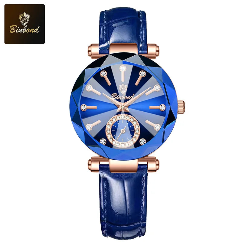 BINBOND Rose – Elegant Waterproof Ladies Quartz Watch