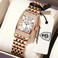 POEDAGAR Tonneau – Elegant Waterproof Ladies Watch
