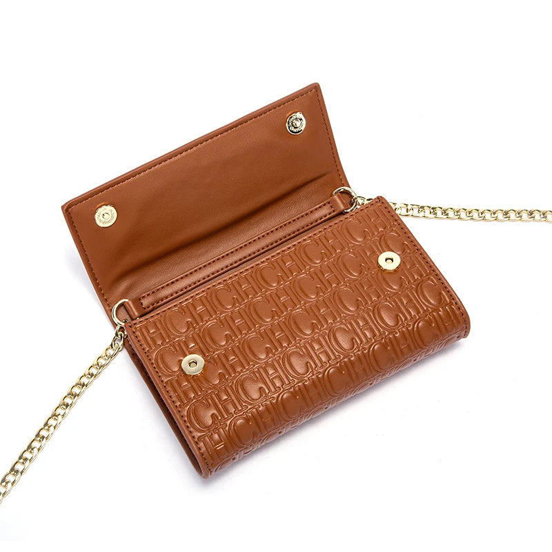 CHCH Magnetic Flip Chain Bag for Women – Small Square Shoulder Wallet Bag