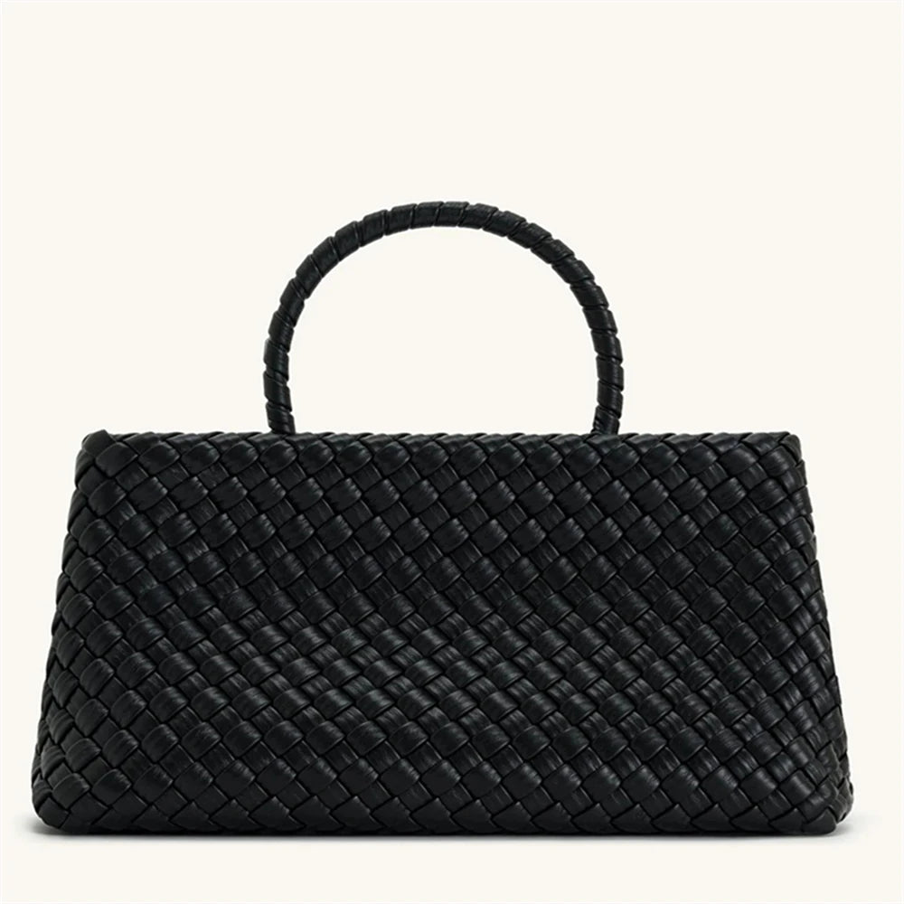 JW PEI French Style Large Tote Bag for Women – PU Leather Commuter Handbag