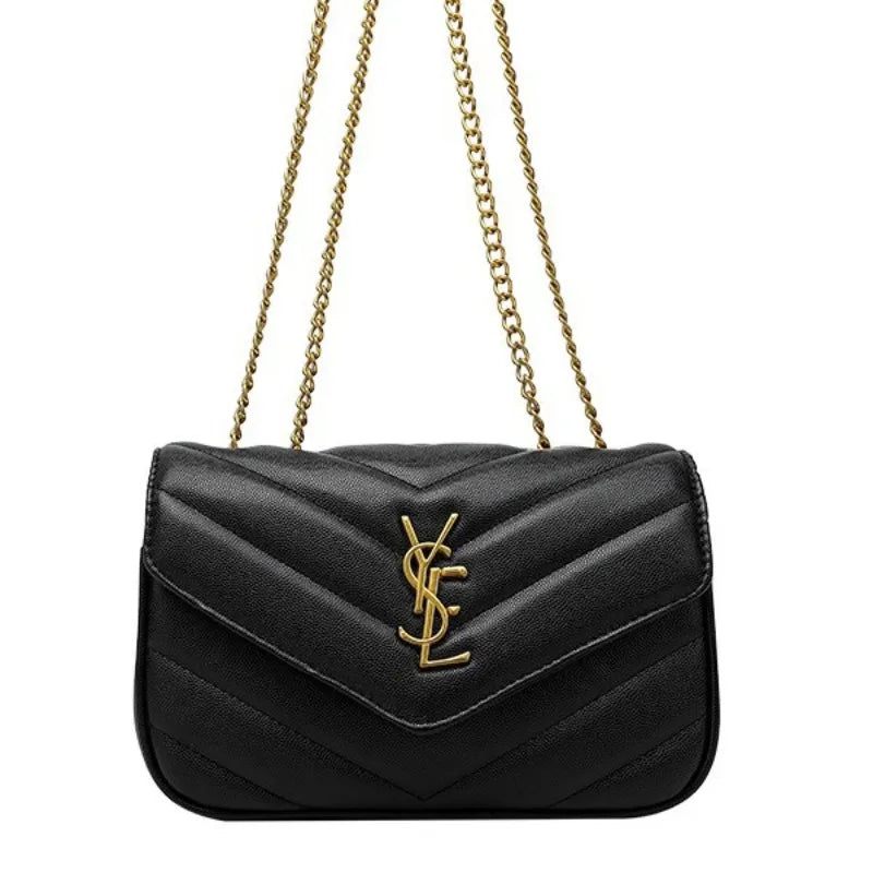 Chic Chain Envelope Crossbody Bag for Women – Small Square Shoulder Bag