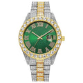 Hip-Hop King – Full Diamond Gold Men’s Statement Watch