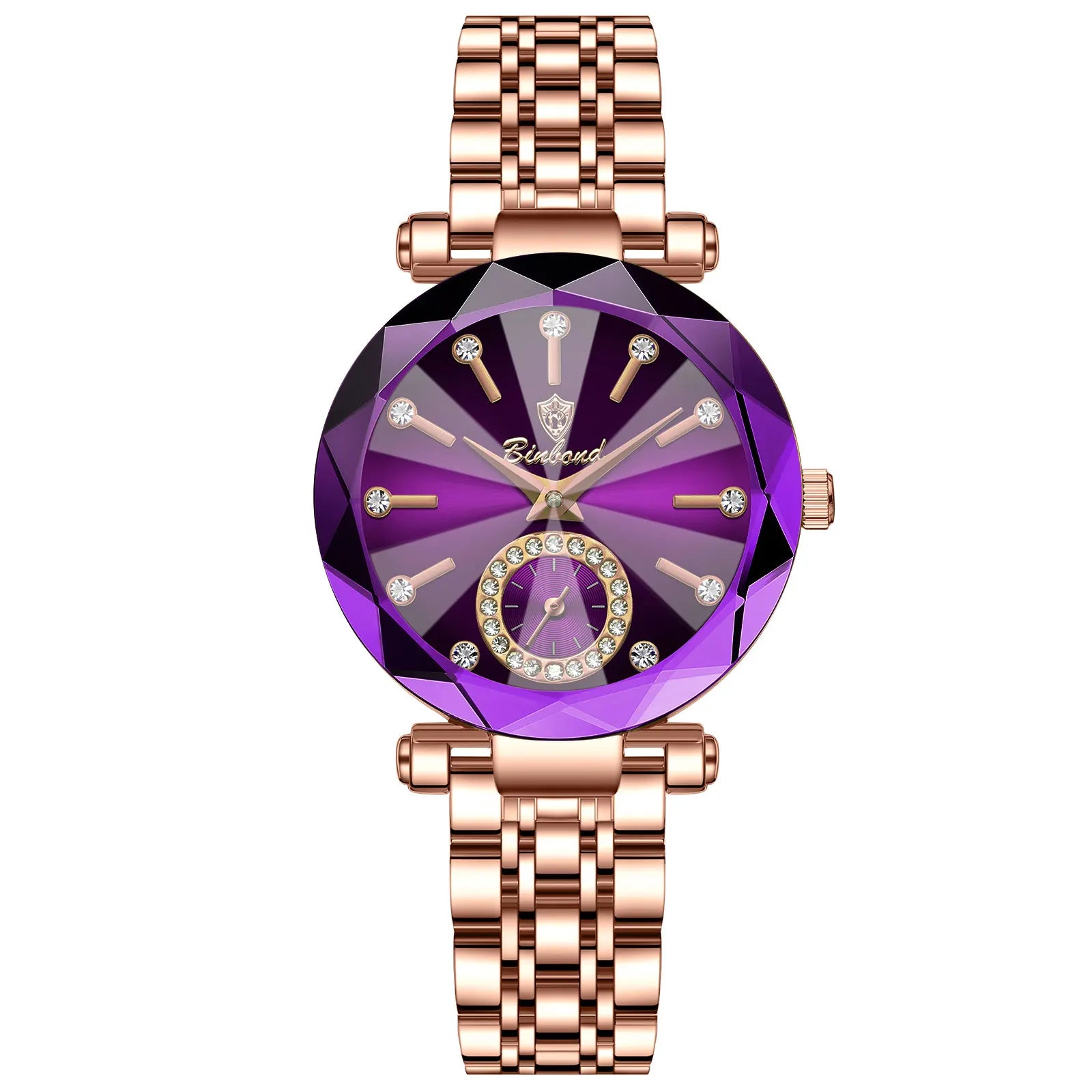 BINBOND Rose – Elegant Waterproof Ladies Quartz Watch