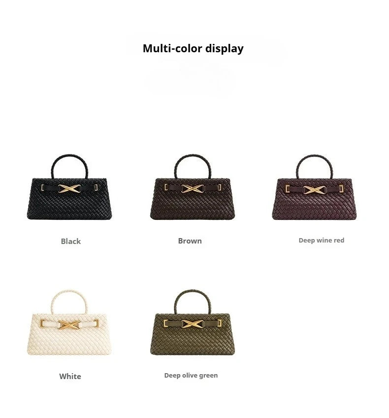 JW PEI French Style Large Tote Bag for Women – PU Leather Commuter Handbag