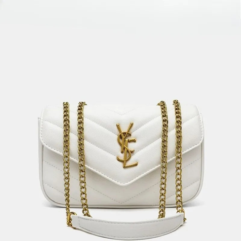 Chic Chain Envelope Crossbody Bag for Women – Small Square Shoulder Bag