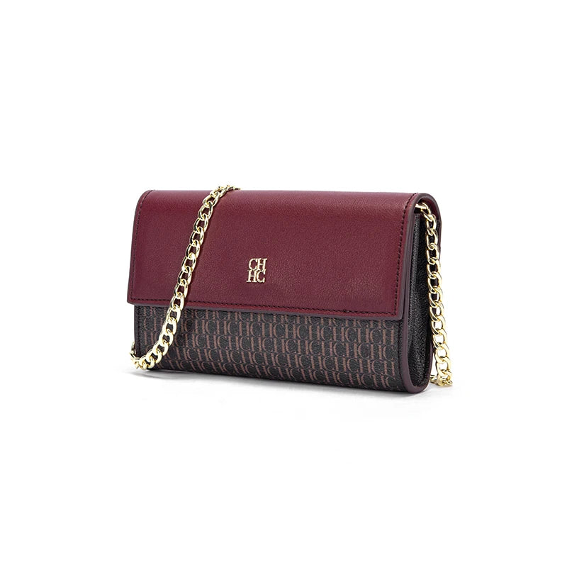 CHCH Magnetic Flip Chain Bag for Women – Small Square Shoulder Wallet Bag