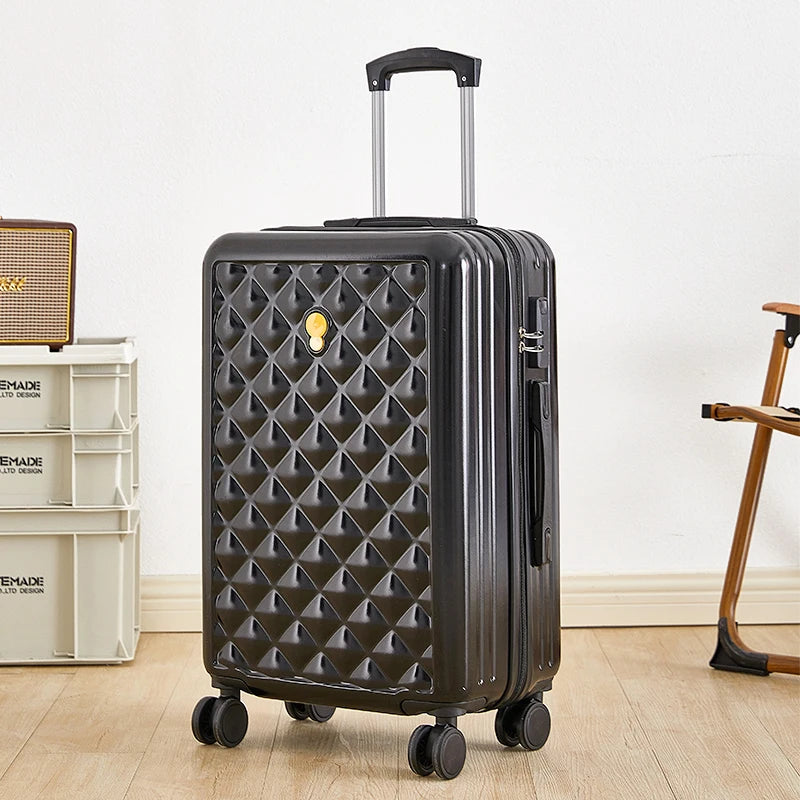 Luggage Student Female New 20 inch Small Silent Universal Wheel Suitcase 24 Large Capacity Durable Password Trolley Box Suit