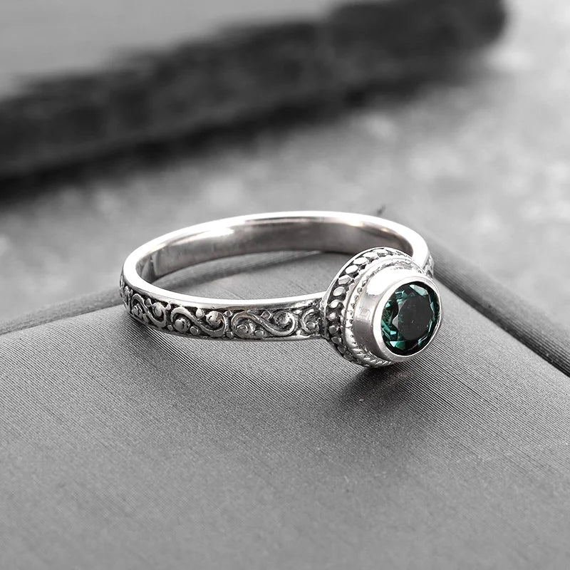 Vintage Zircon Ring – Classic Charm Party & Gift Ring