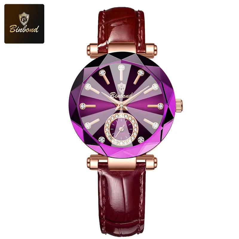 BINBOND Rose – Elegant Waterproof Ladies Quartz Watch