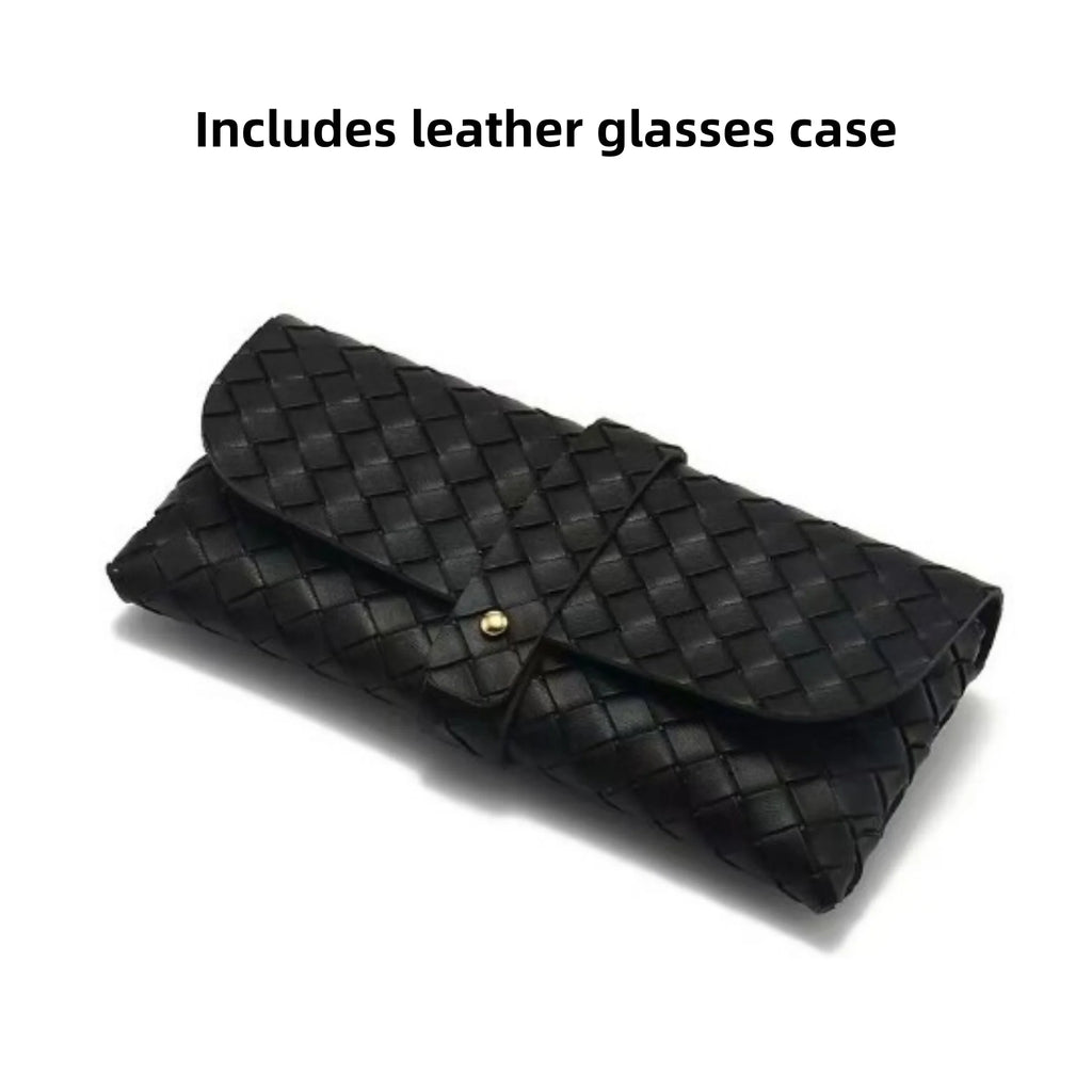 Soleil Classic – Polarized UV Sunglasses with Leather Case