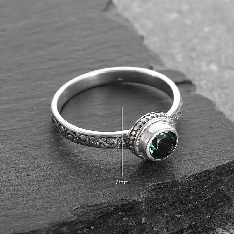 Vintage Zircon Ring – Classic Charm Party & Gift Ring