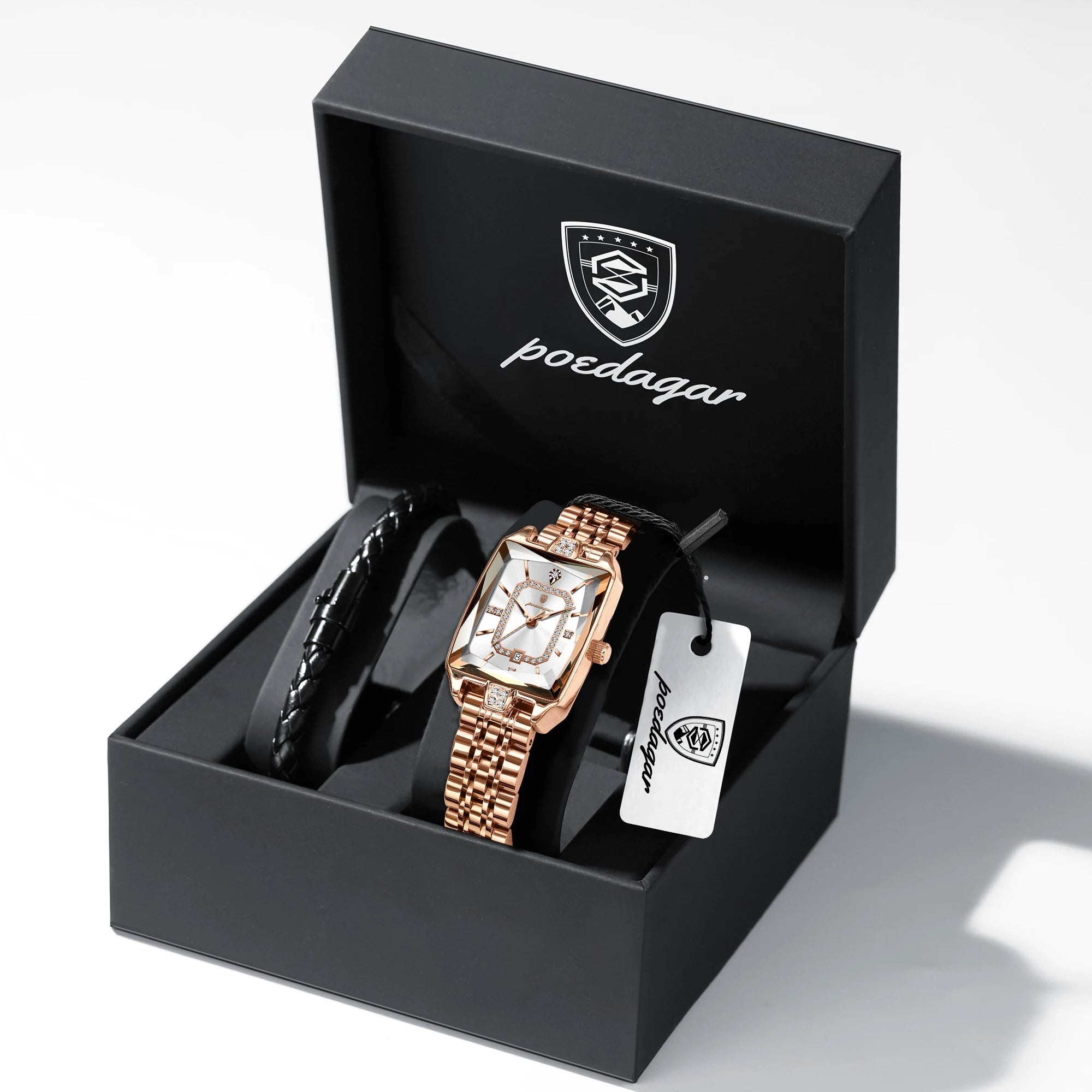 POEDAGAR Slim – Waterproof Date Ladies Wristwatch