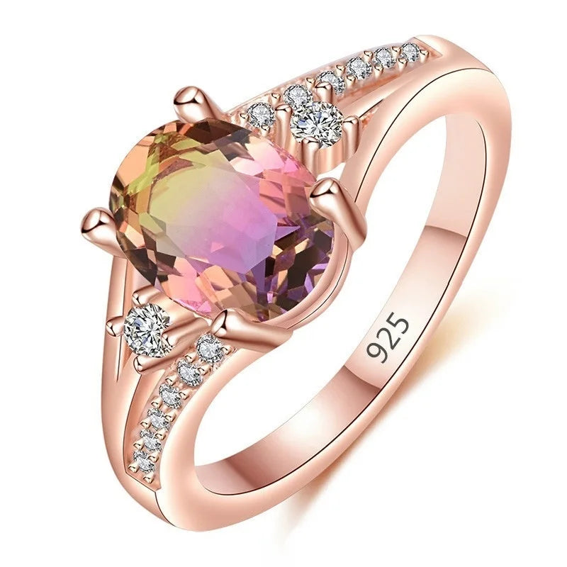 Vintage Zircon Ring – Classic Charm Party & Gift Ring