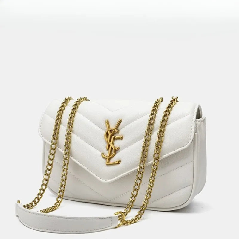 Chic Chain Envelope Crossbody Bag for Women – Small Square Shoulder Bag
