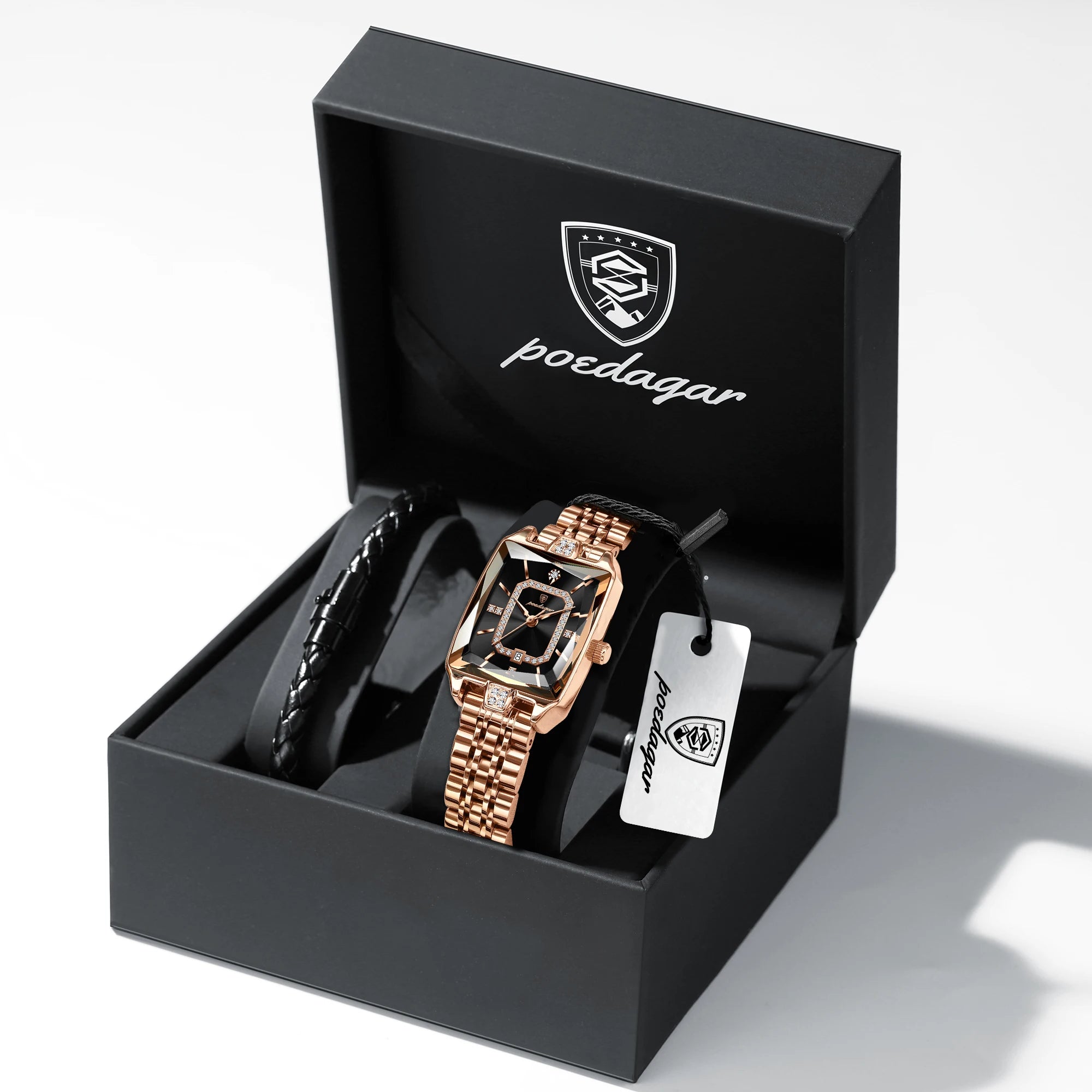 POEDAGAR Slim – Waterproof Date Ladies Wristwatch